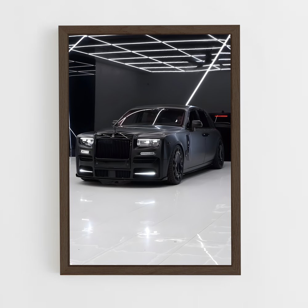 Poster Phantom Noir – affiche Rolls-Royce (vue 5)